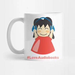 #LoveAudiobooks Girl 2 Mug